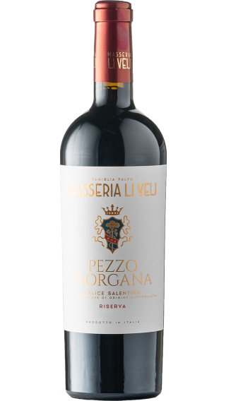 Bottle of Li Veli Pezzo Morgana Salice Salentino Riserva 2020 wine 750 ml