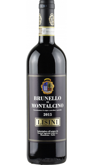 Bottle of Lisini Brunello di Montalcino 2016 wine 750 ml