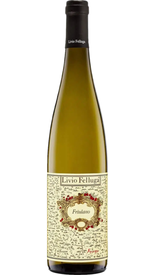 Bottle of Livio Felluga Friulano 2022 wine 750 ml