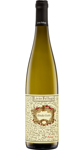 Bottle of Livio Felluga Ribolla Gialla 2022 wine 750 ml