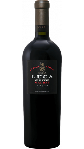 Bottle of Luca Old Vine Malbec 2019 wine 750 ml