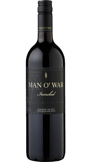 Bottle of Man O' War Ironclad 2019 wine 750 ml