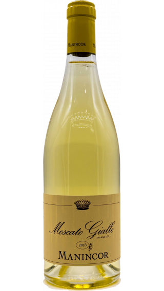Bottle of Manincor Moscato Giallo 2017 wine 750 ml