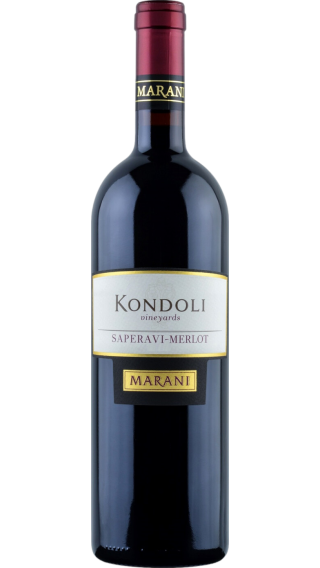 Bottle of Marani Kondoli Vineyards Saperavi - Merlot 2020 wine 750 ml