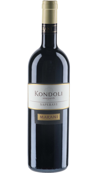 Bottle of Marani Kondoli Vineyards Saperavi 2019 wine 750 ml