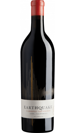 Bottle of Michael David Winery Earthquake Cabernet Sauvignon 2018 wine 750 ml