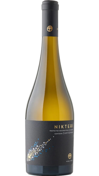 Bottle of Mikra Thira Nikteri 2021 wine 750 ml