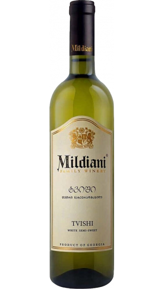 Bottle of Mildiani Tvishi 2020 wine 750 ml