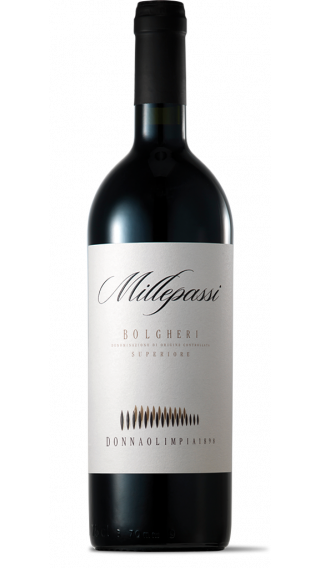 Bottle of Donna Olimpia Millepassi Bolgheri Superiori 2015 wine 750 ml