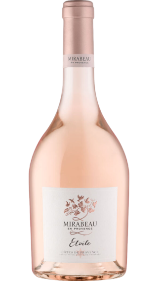 Bottle of Mirabeau Etoile Provence Rose 2022 wine 750 ml