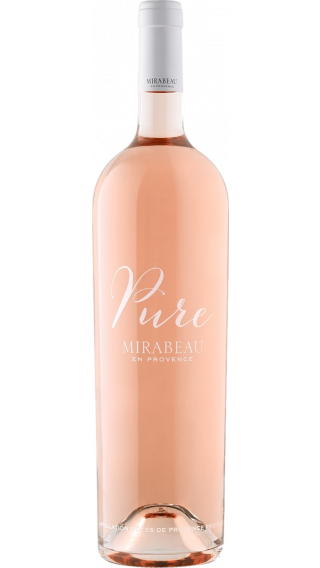 Bottle of Mirabeau Pure Provence Rose 2019 wine 750 ml