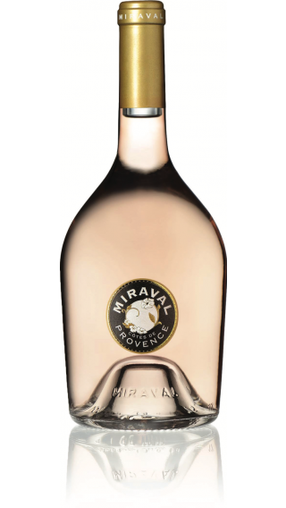 Bottle of Chateau Miraval Rose 2019 wine 750 ml