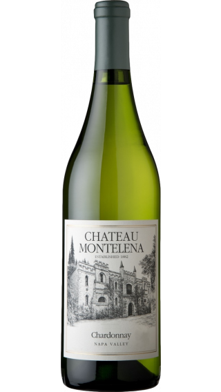 Bottle of Chateau Montelena Chardonnay 2016 wine 750 ml