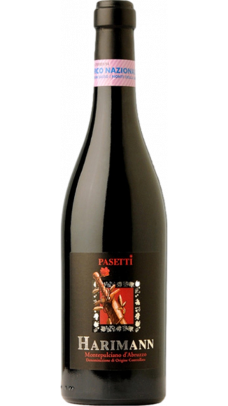 Bottle of Pasetti Harimann Montepulciano d'Abruzzo 2011 wine 750 ml