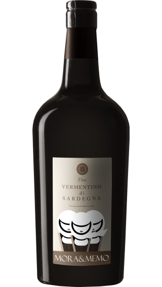 Bottle of Mora & Memo Tino Vermentino di Sardegna 2022 wine 750 ml