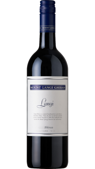 Bottle of Mount Langi Ghiran Langi Shiraz 2019 wine 750 ml