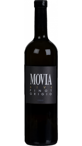Bottle of Movia Sivi Pinot Grigio 2017 wine 750 ml