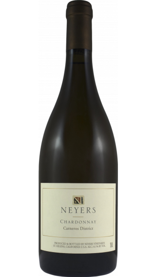 Bottle of Neyers Carneros District Chardonnay 2016 wine 750 ml