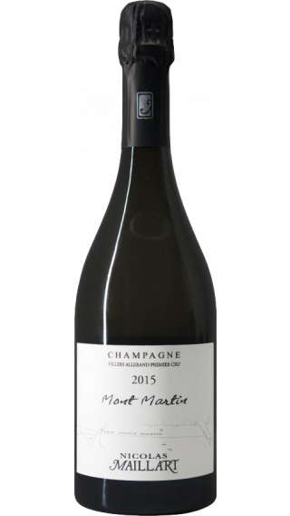 Bottle of Champagne Nicolas Maillart Mont Martin 1er Cru 2015 wine 750 ml