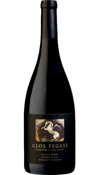 Bottle of Clos Pegase Mitsuko's Vineyard Pinot Noir 2019 wine 750 ml
