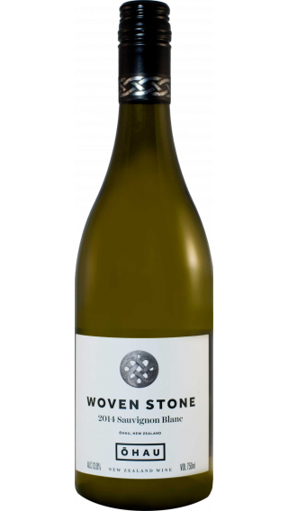 Bottle of Ohau Woven Stone Sauvignon Blanc 2014 wine 750 ml
