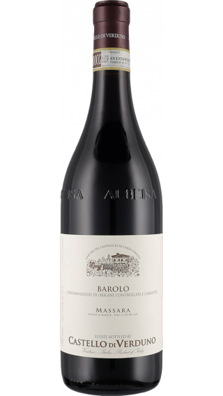 Bottle of Castello di Verduno Barolo Massara 2012 wine 750 ml