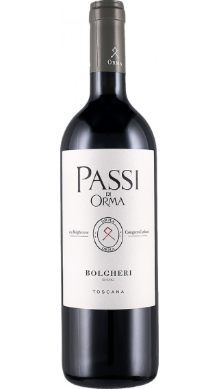 Bottle of Sette Ponti Passi di Orma 2017 wine 750 ml