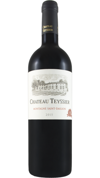 Bottle of Chateau Teyssier 2015 wine 750 ml