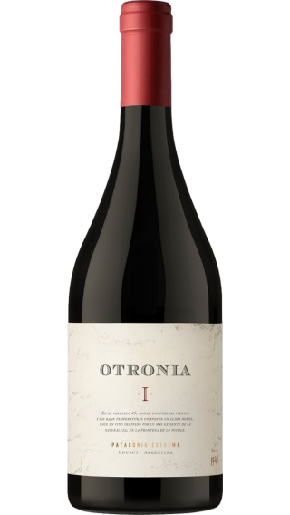 Bottle of Otronia Block I Pinot Noir 2019 wine 750 ml