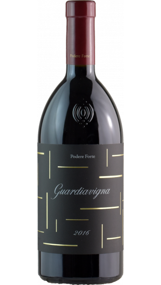 Bottle of Podere Forte Guardiavigna 2016 wine 750 ml