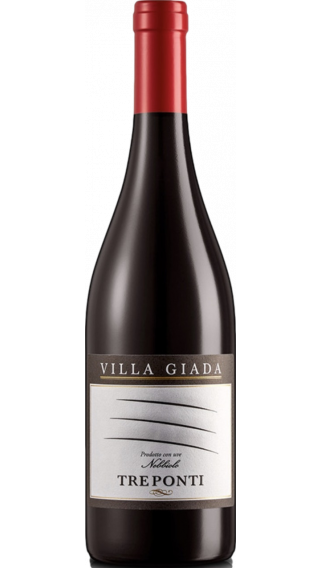 Bottle of Villa Giada Treponti Nebbiolo 2014 wine 750 ml