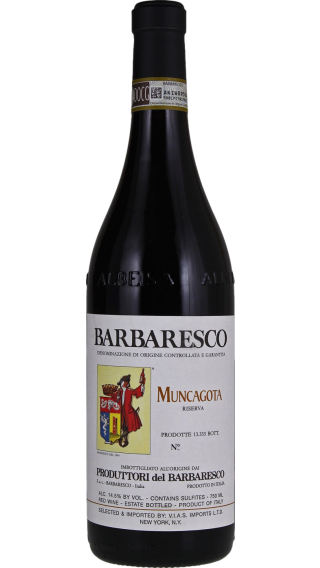 Bottle of Produttori del Barbaresco Barbaresco Riserva Muncagota 2019 wine 750 ml