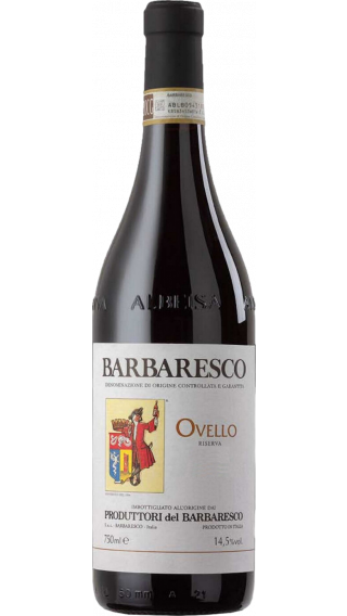Bottle of Produttori del Barbaresco Barbaresco Riserva Ovello 2017 wine 750 ml