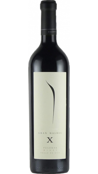 Bottle of Pulenta Gran Malbec 2017 wine 750 ml