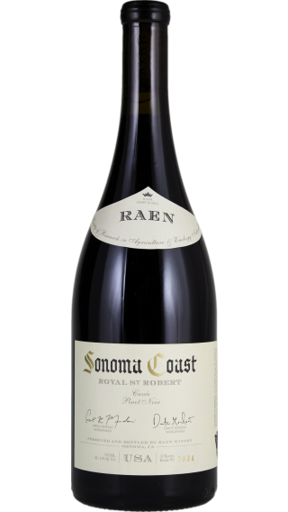 Bottle of Raen Royal St. Robert Cuvee Pinot Noir 2019 wine 750 ml
