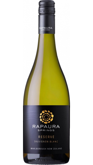 Bottle of Rapaura Springs Sauvignon Blanc Reserve 2021 wine 750 ml