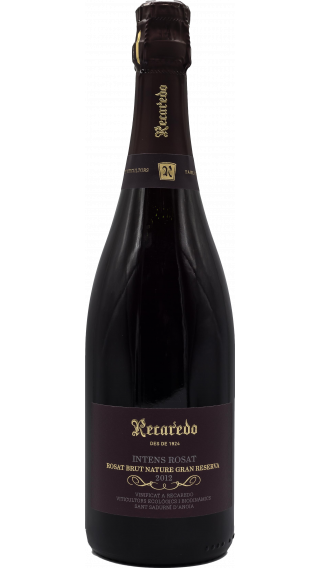Bottle of Recaredo Cava Intens Rose 2012 wine 750 ml
