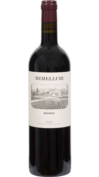 Bottle of Remelluri Rioja Reserva 2015 wine 750 ml