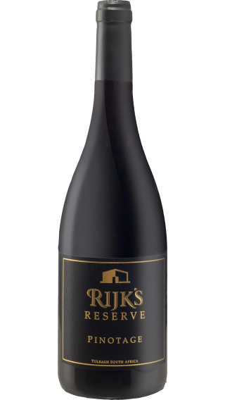 Bottle of Rijk's Reserve Pinotage 2017 wine 750 ml