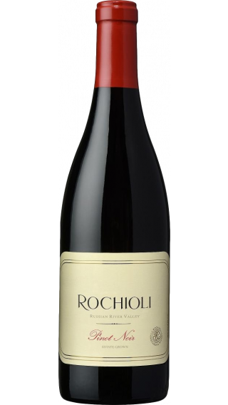 Bottle of Rochioli Estate Pinot Noir 2019 wine 750 ml