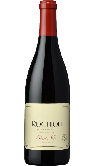 Bottle of Rochioli Estate Pinot Noir 2021 wine 750 ml