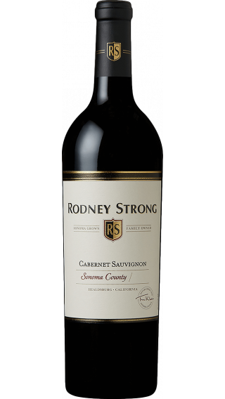 Bottle of Rodney Strong Cabernet Sauvignon 2017 wine 750 ml