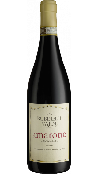 Bottle of Rubinelli Vajol Amarone della Valpolicella Classico 2015 wine 750 ml