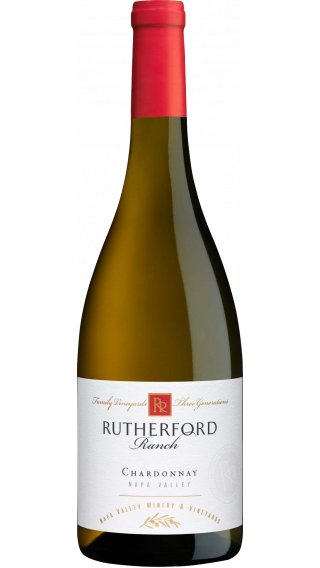 Bottle of Rutherford Ranch Chardonnay 2017 wine 750 ml