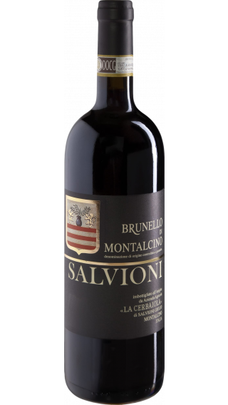 Bottle of Salvioni Brunello di Montalcino 2016 wine 750 ml