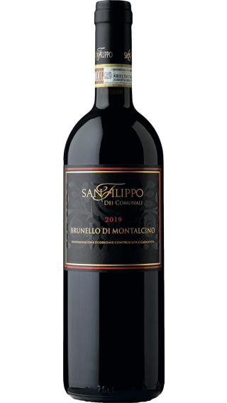 Bottle of San Filippo Brunello di Montalcino 2019 wine 750 ml