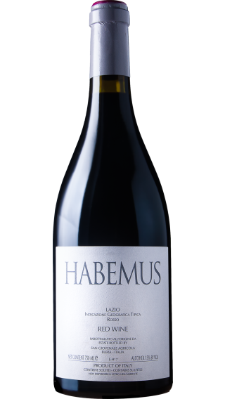 Bottle of San Giovenale Habemus Lazio 2021 wine 750 ml
