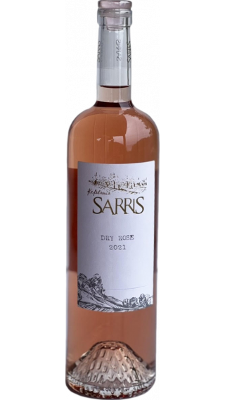 Bottle of Sarris Rose 2021 wine 750 ml