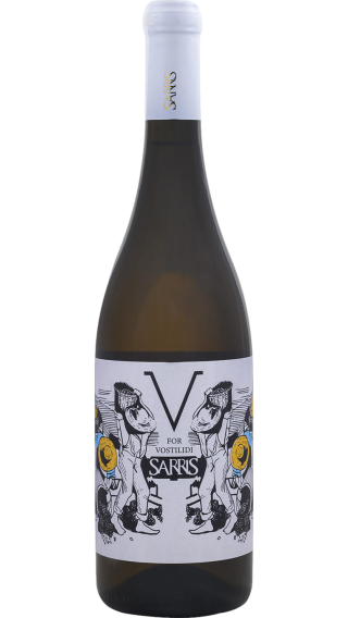 Bottle of Sarris V for Vostilidi 2023 wine 750 ml