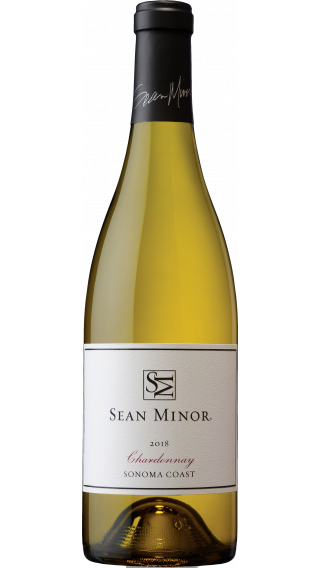 Bottle of Sean Minor Chardonnay 2018 wine 750 ml
